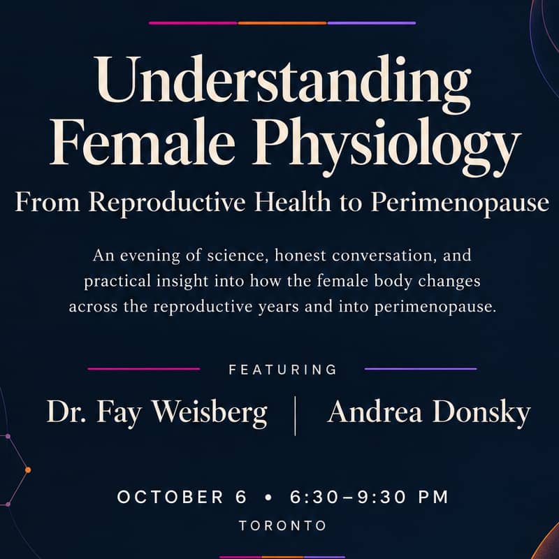 Understanding Female Physiology: From Reproductive Health to Perimenopause