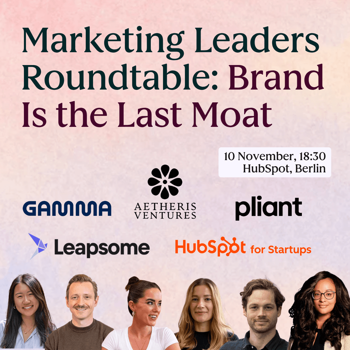 Berlin Marketing Leaders Roundtable | Brand Is the Last Moat: The Revenue Advantage AI Can’t Replicate