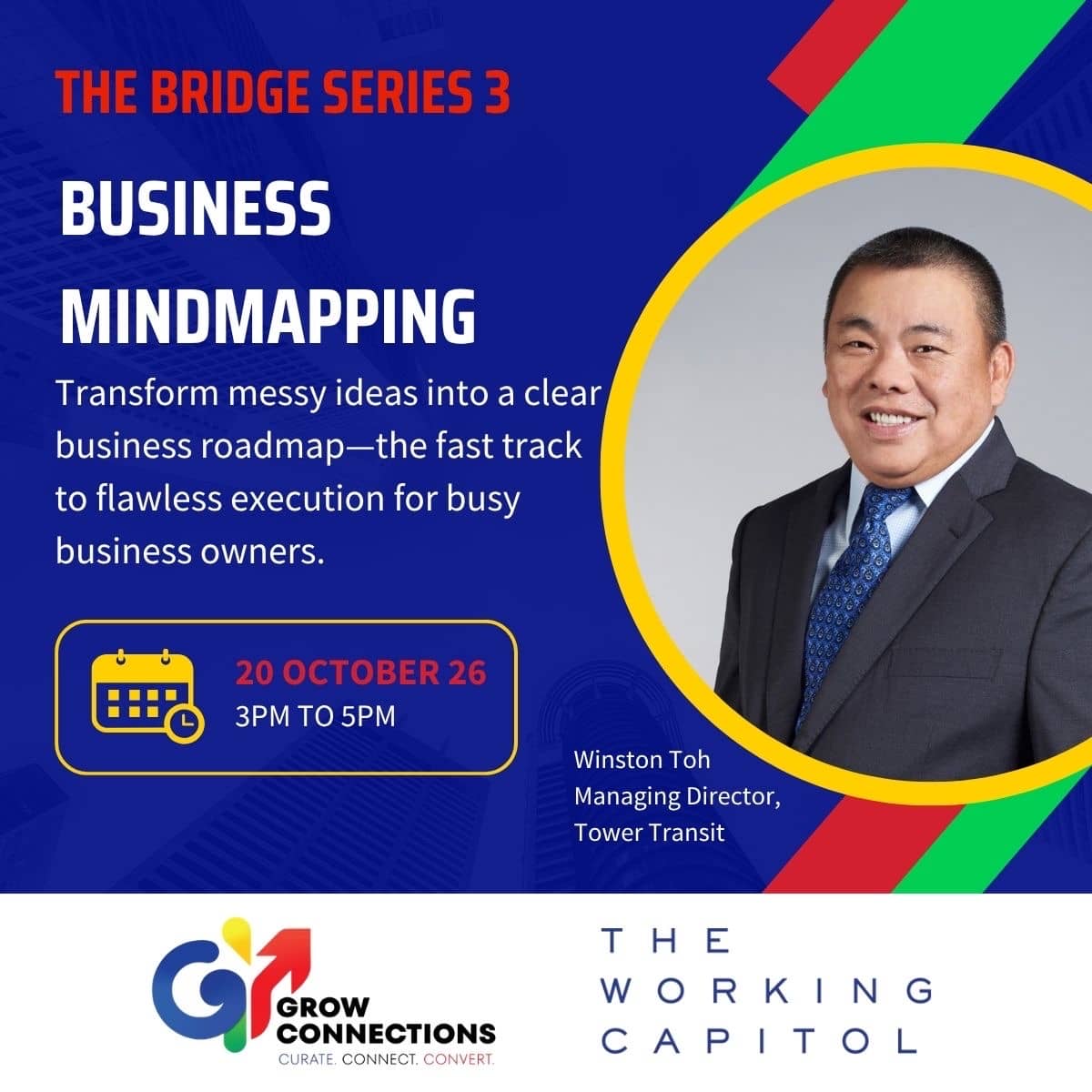 [The Bridge Series 3] - Business Mindmapping with Winston (MD, Tower Transit)