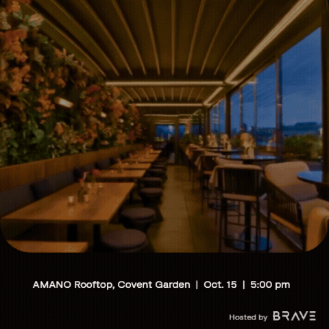 BRAVE Happy Hour at AMANO Rooftop Bar
