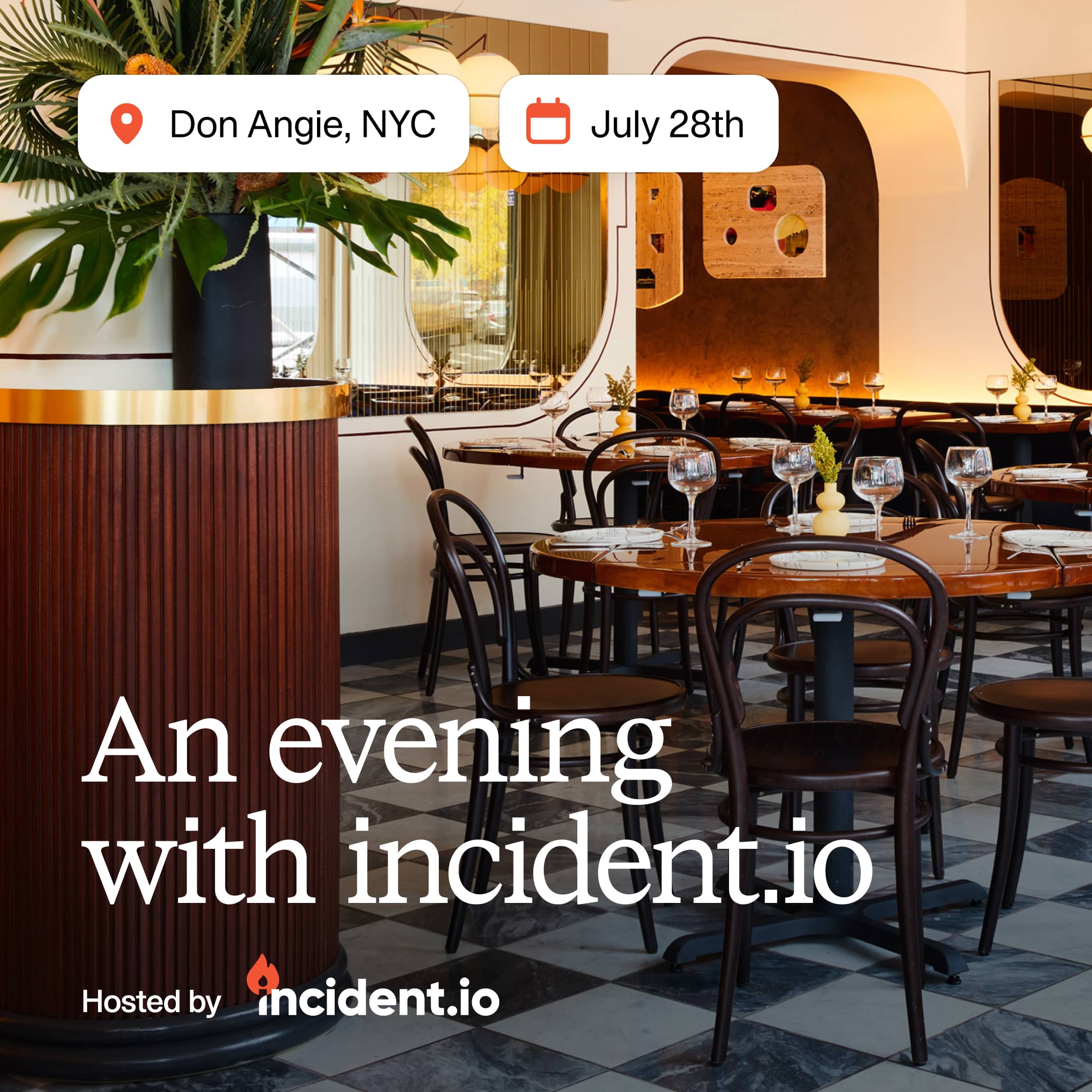 An evening with incident.io