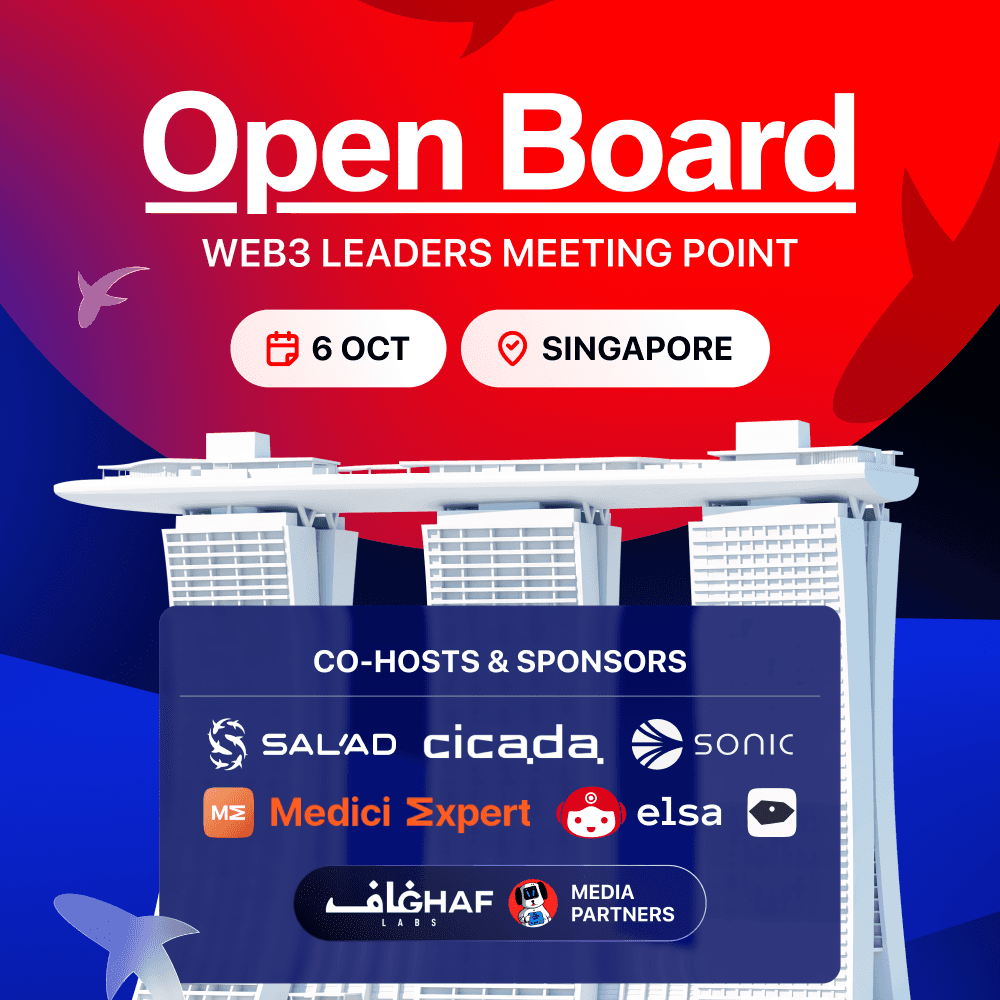 TOKEN2049 Open Board: Founders & VC's / Singapore