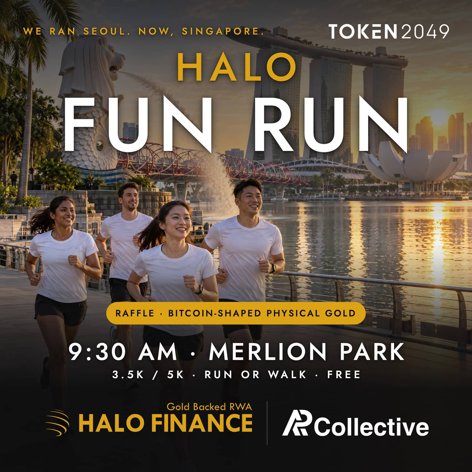 🏃 Run&Fun with HALO @ TOKEN2049