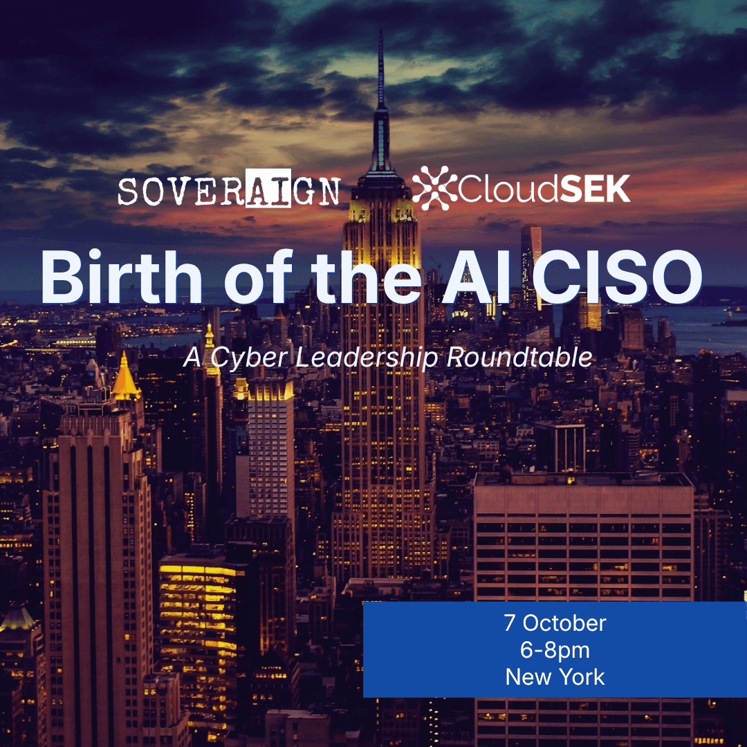 Birth of the AI CISO — New York