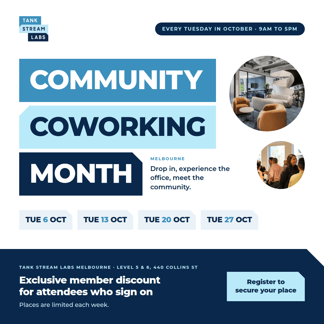 Community CoWorking Month at TSL Melbourne