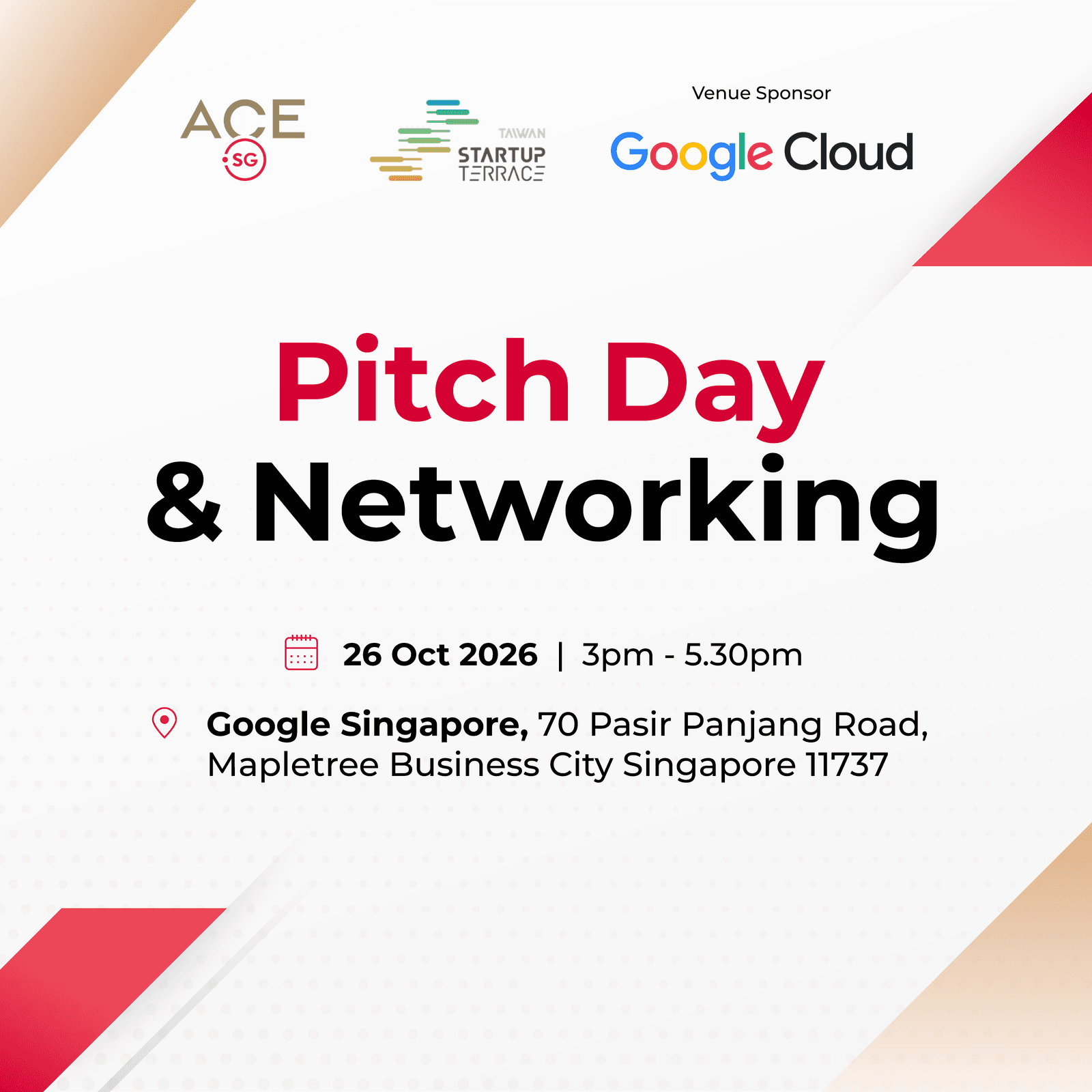 Taiwan Startups Pitch & Networking