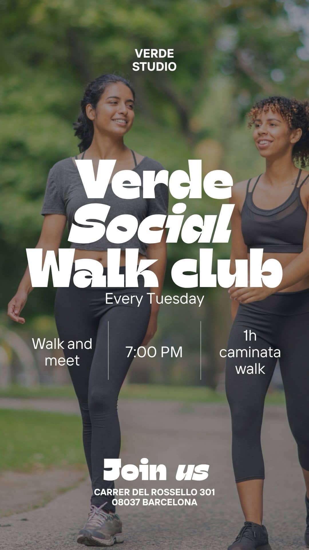 VERDE WALKING CLUB BARCELONA - Find your people