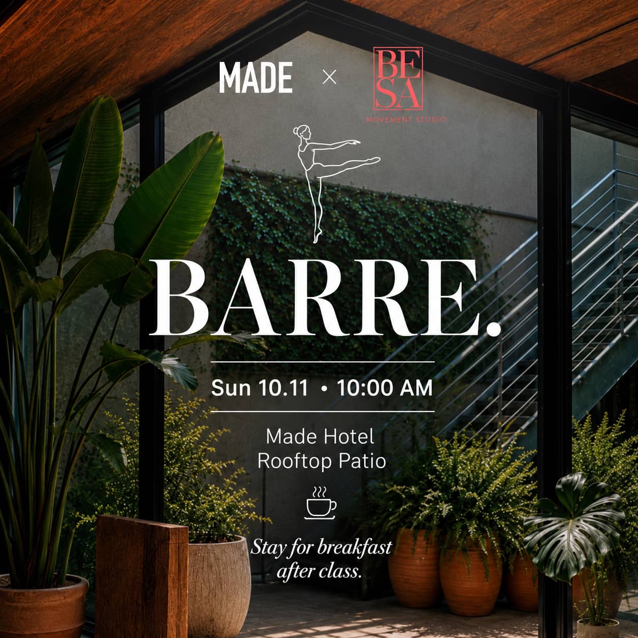 BARRE @ MADE Hotel