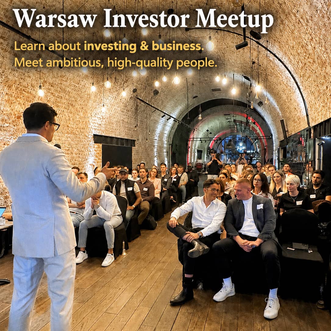 Warsaw Investor Meetup | Expert Talks & Business Networking