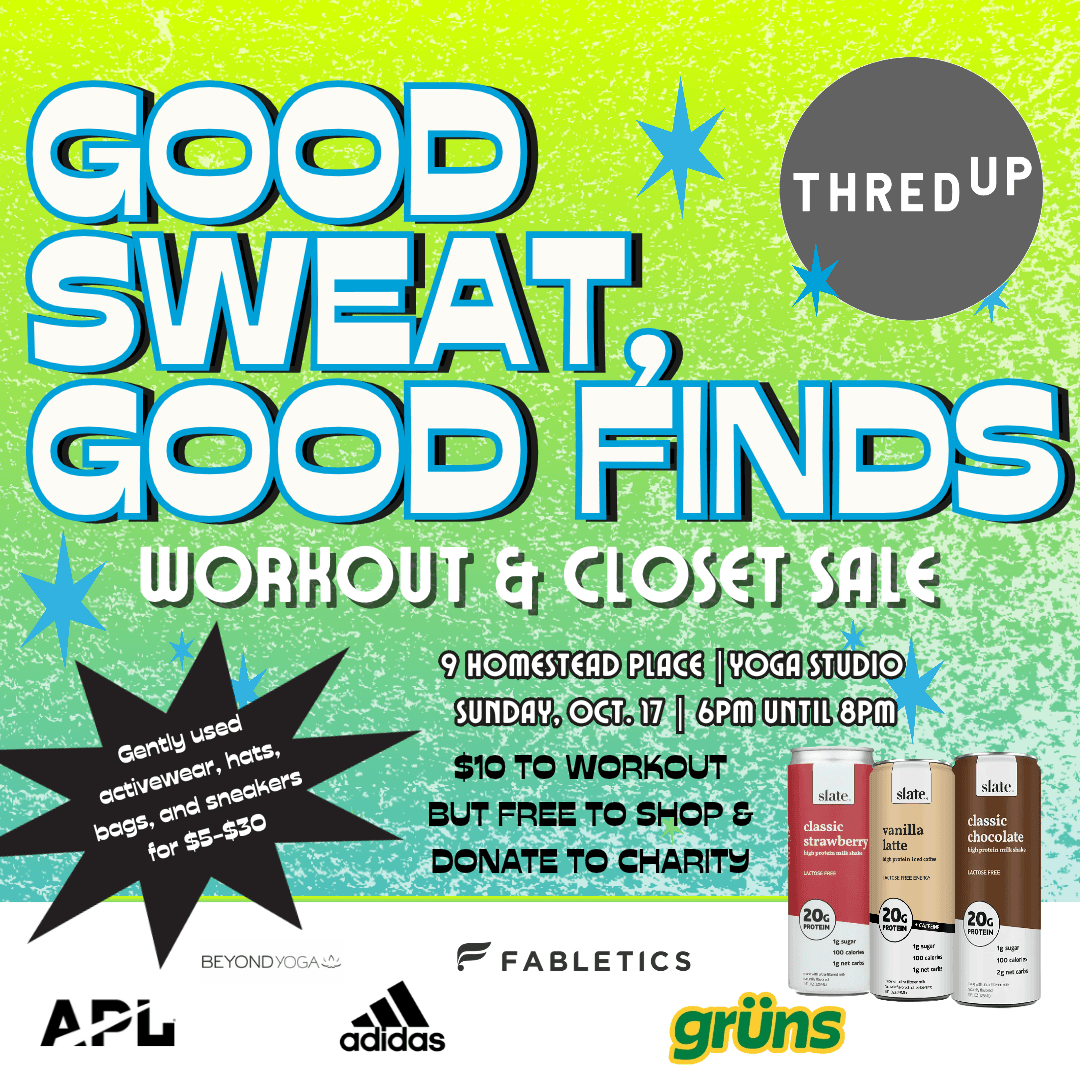 GOOD SWEAT, GOOD FINDS