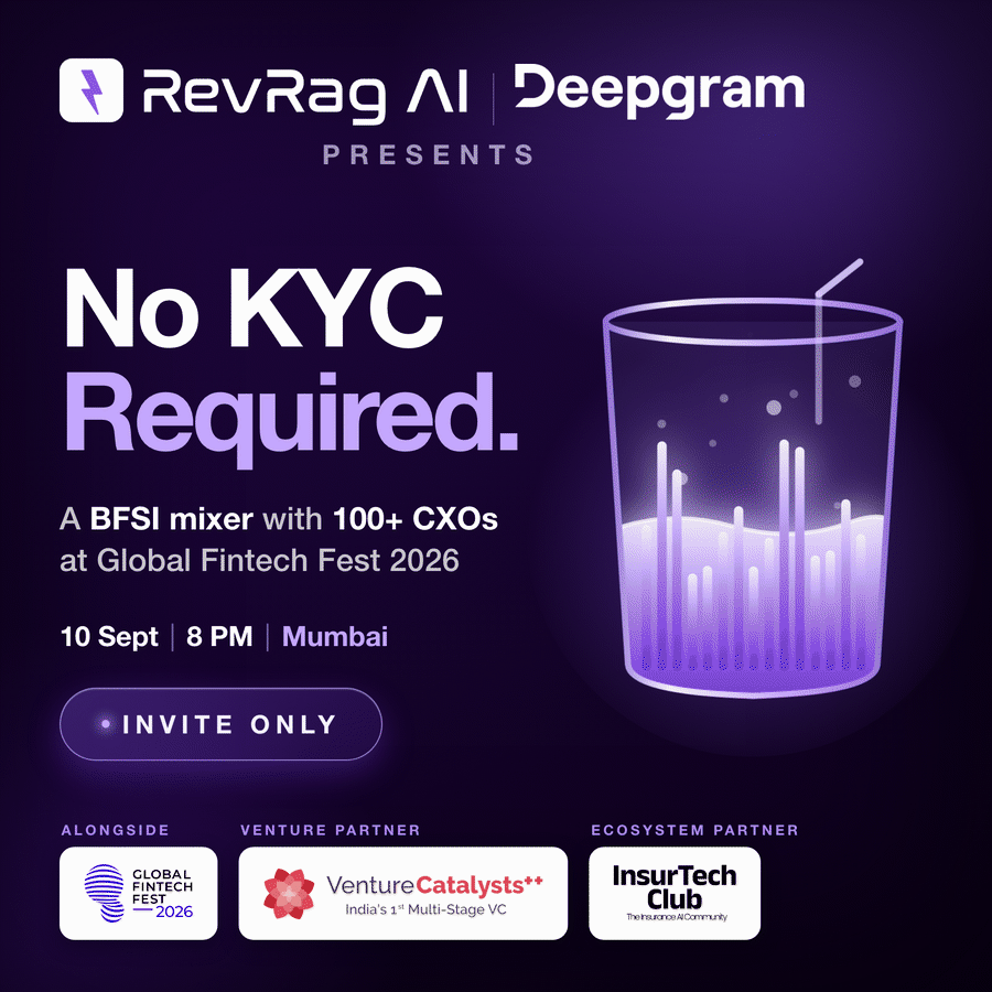 No KYC Required: A BFSI Mixer @ Global Fintech Fest