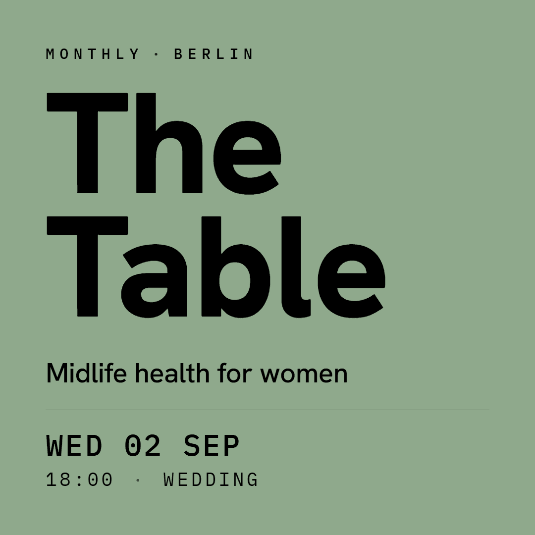 The Table. Midlife Health for Women.