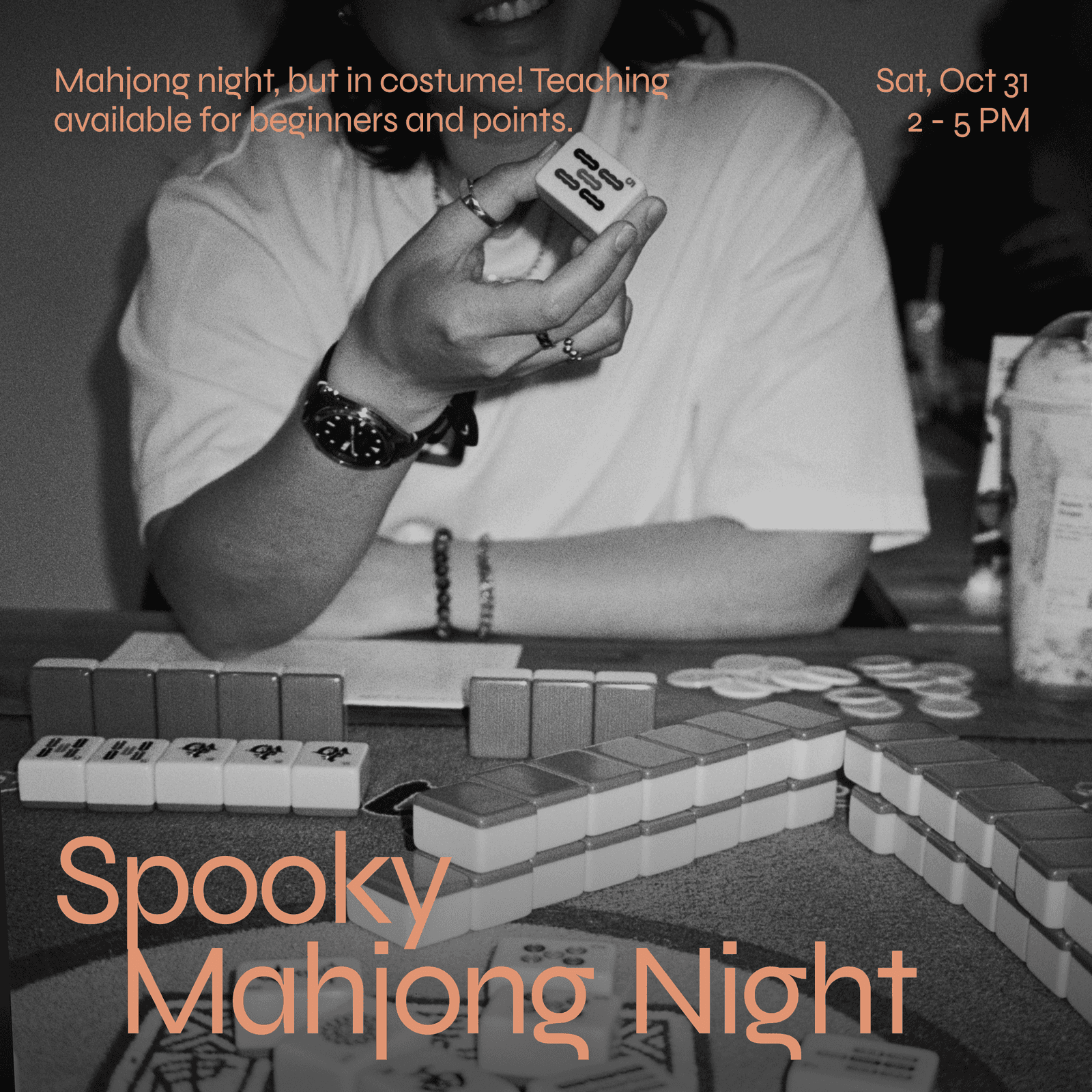 Spooky Mahjong Night (Beginner friendly!)