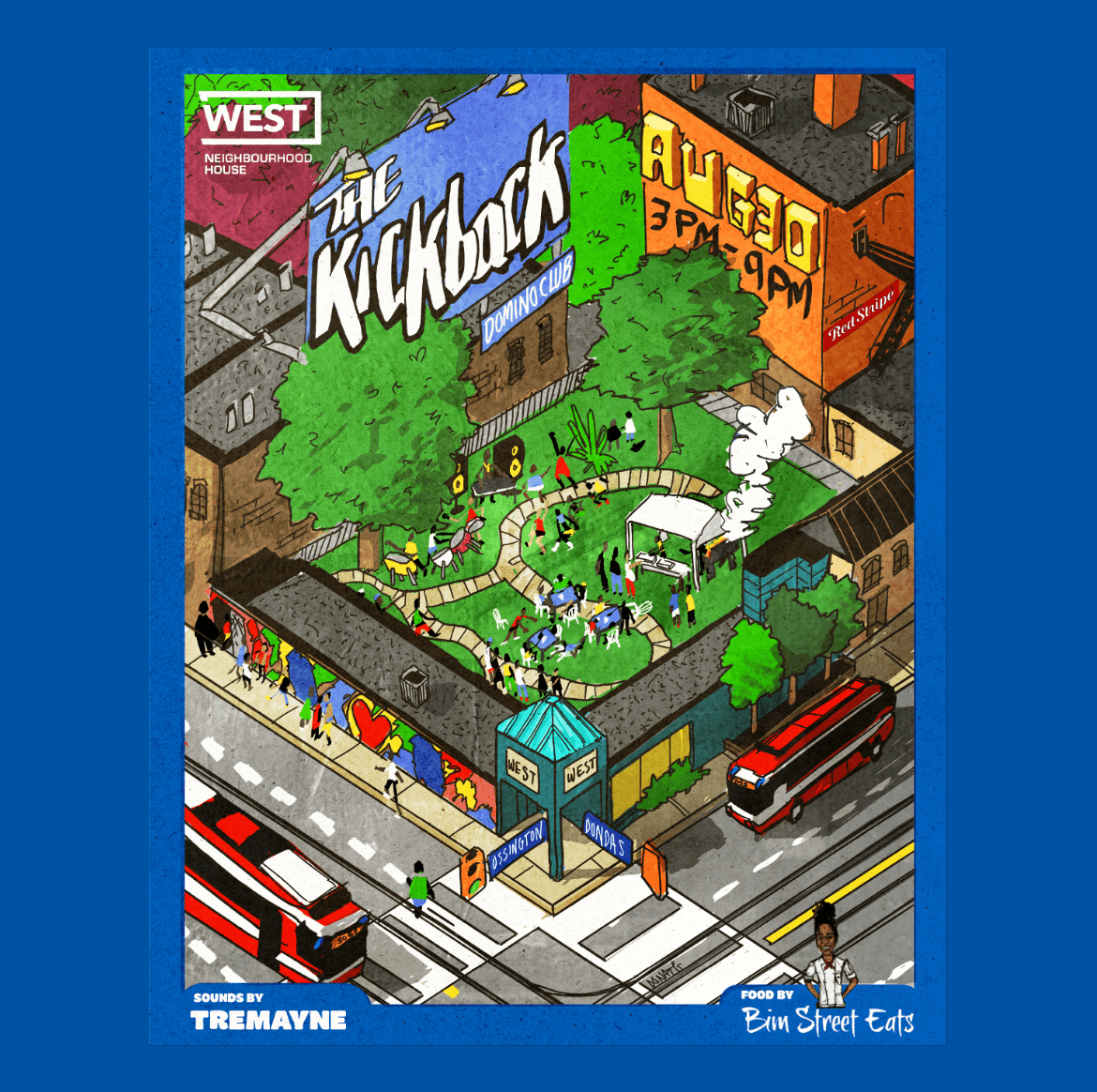 The Domino Club: The Kickback – A collaboration with West Neighbourhood House