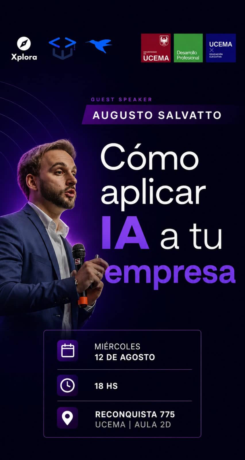 Augusto Salvatto y la IA en organizaciones: lo que nadie te está contando todavía