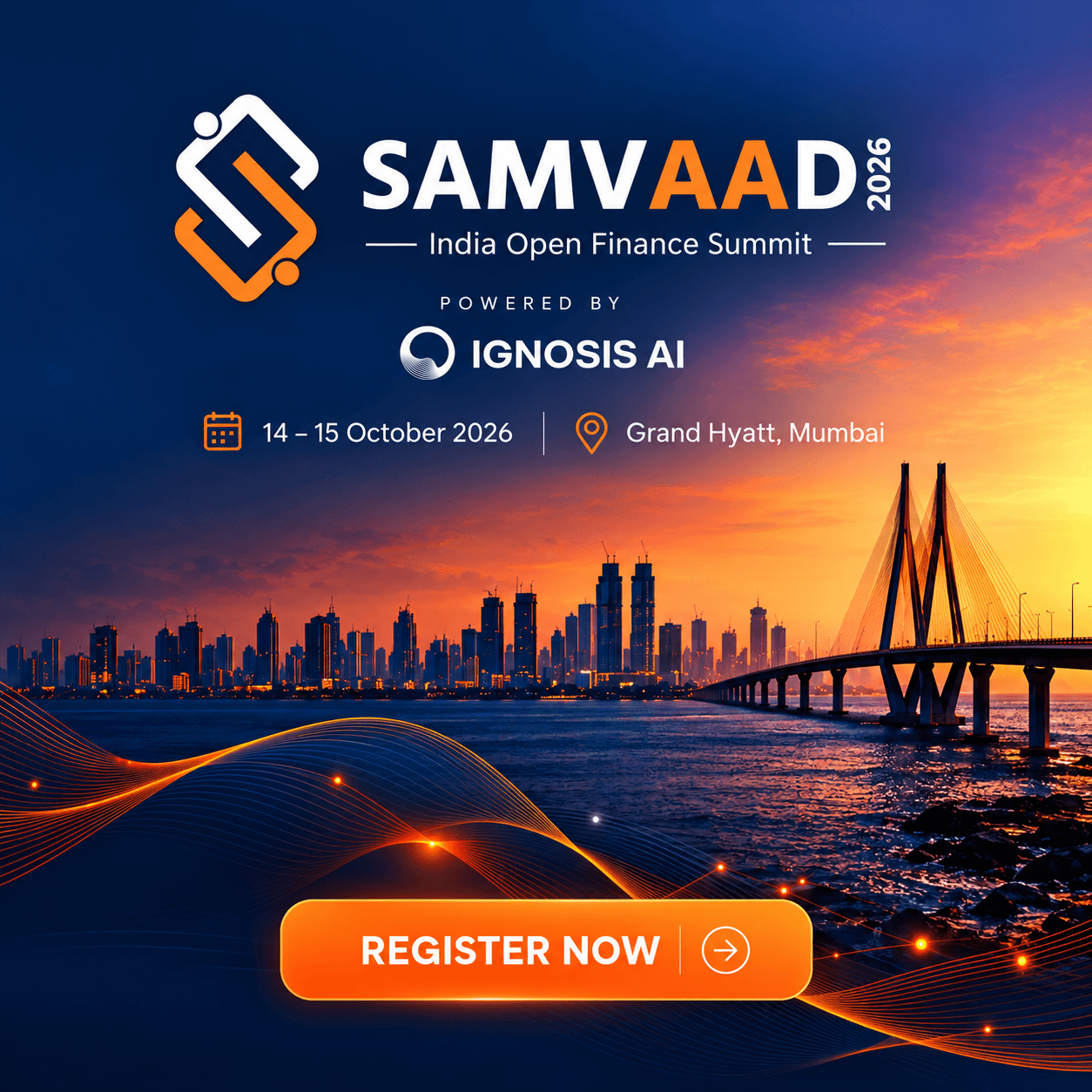 SamvAAd 2026: India Open Finance Summit || FACE || 15th October 2026 (Thursday)