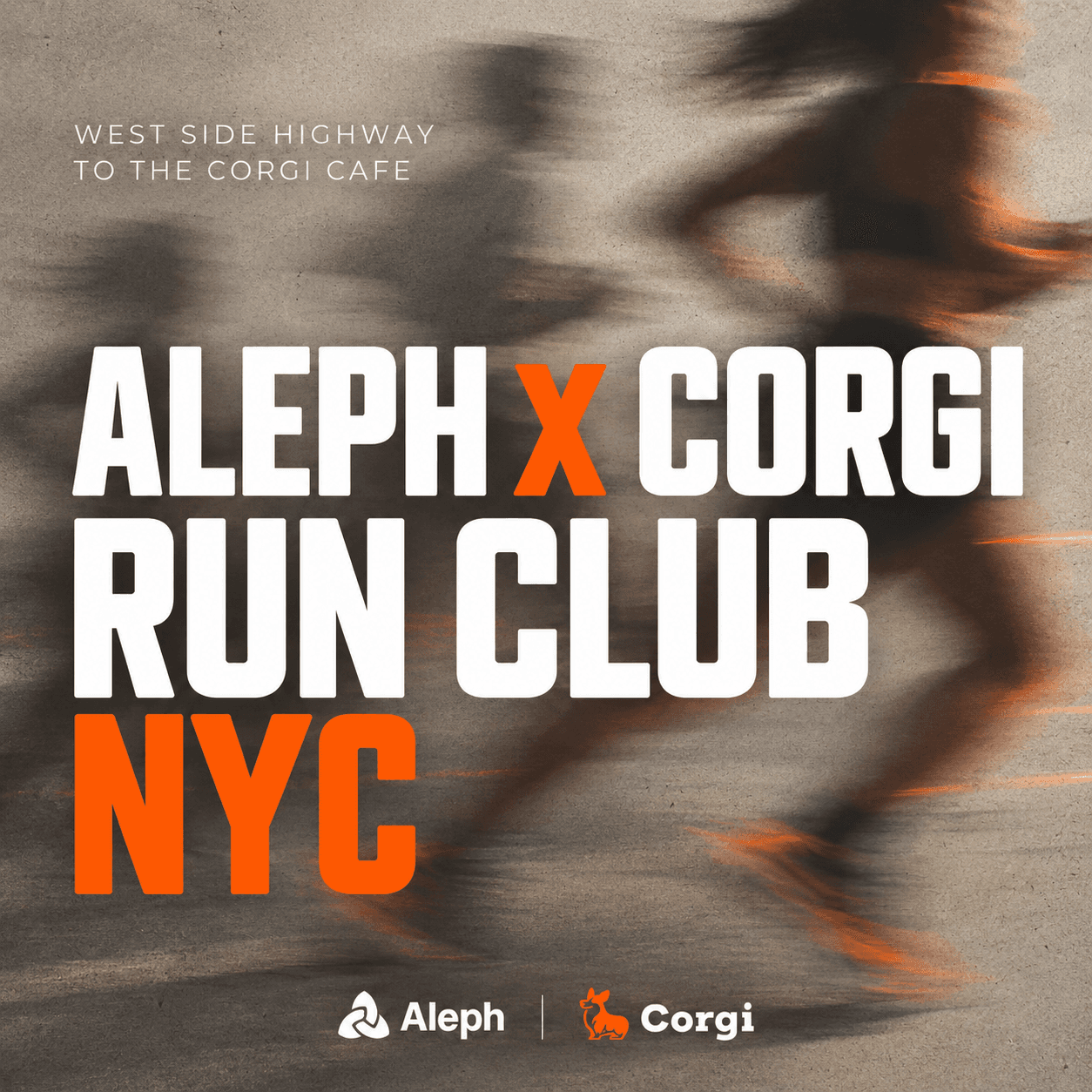 Aleph x Corgi Run Club NYC