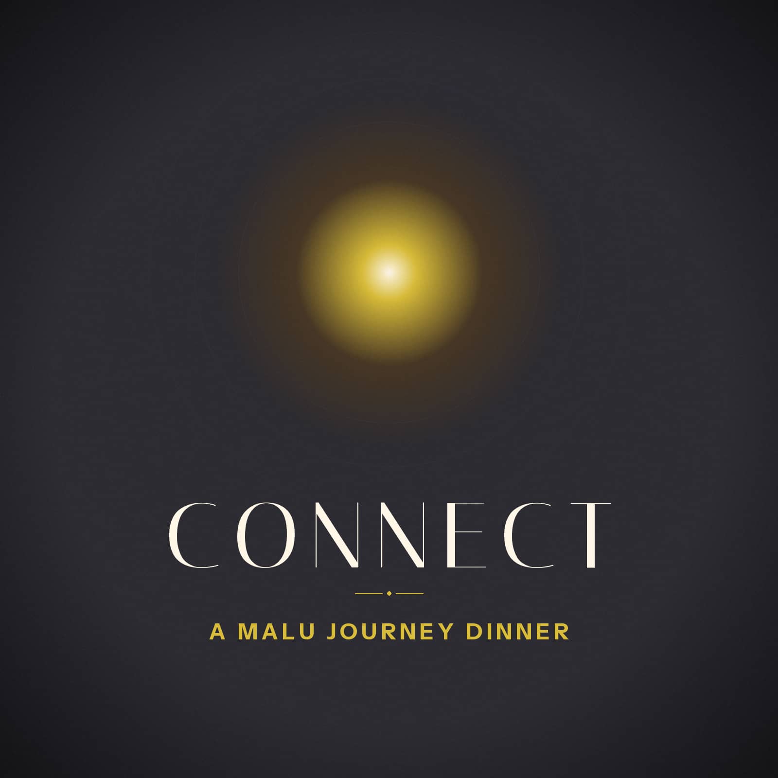 Malu Journey Dinner: The Connect Experience
