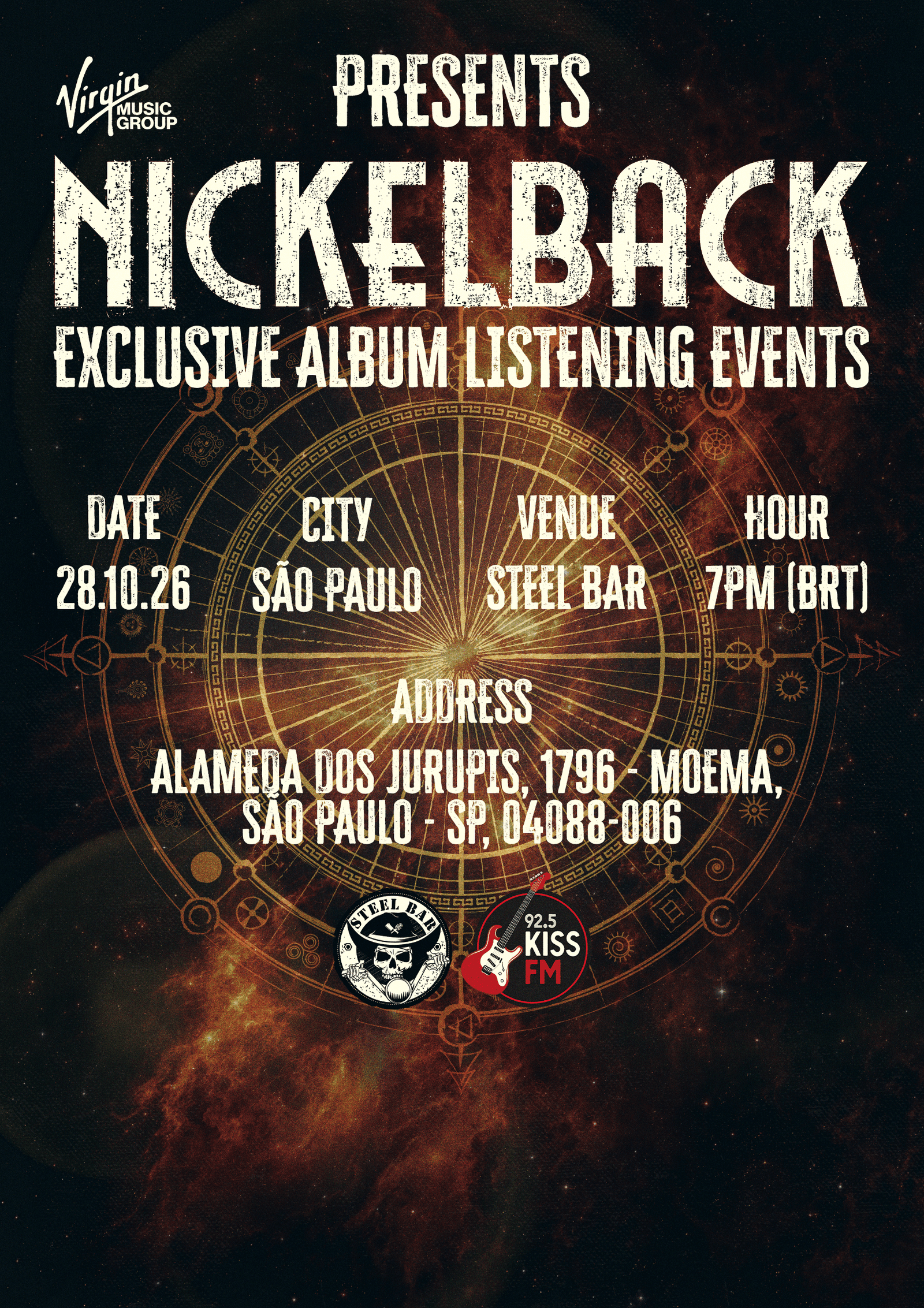 Nickelback: Album Listening Session Sao Paulo