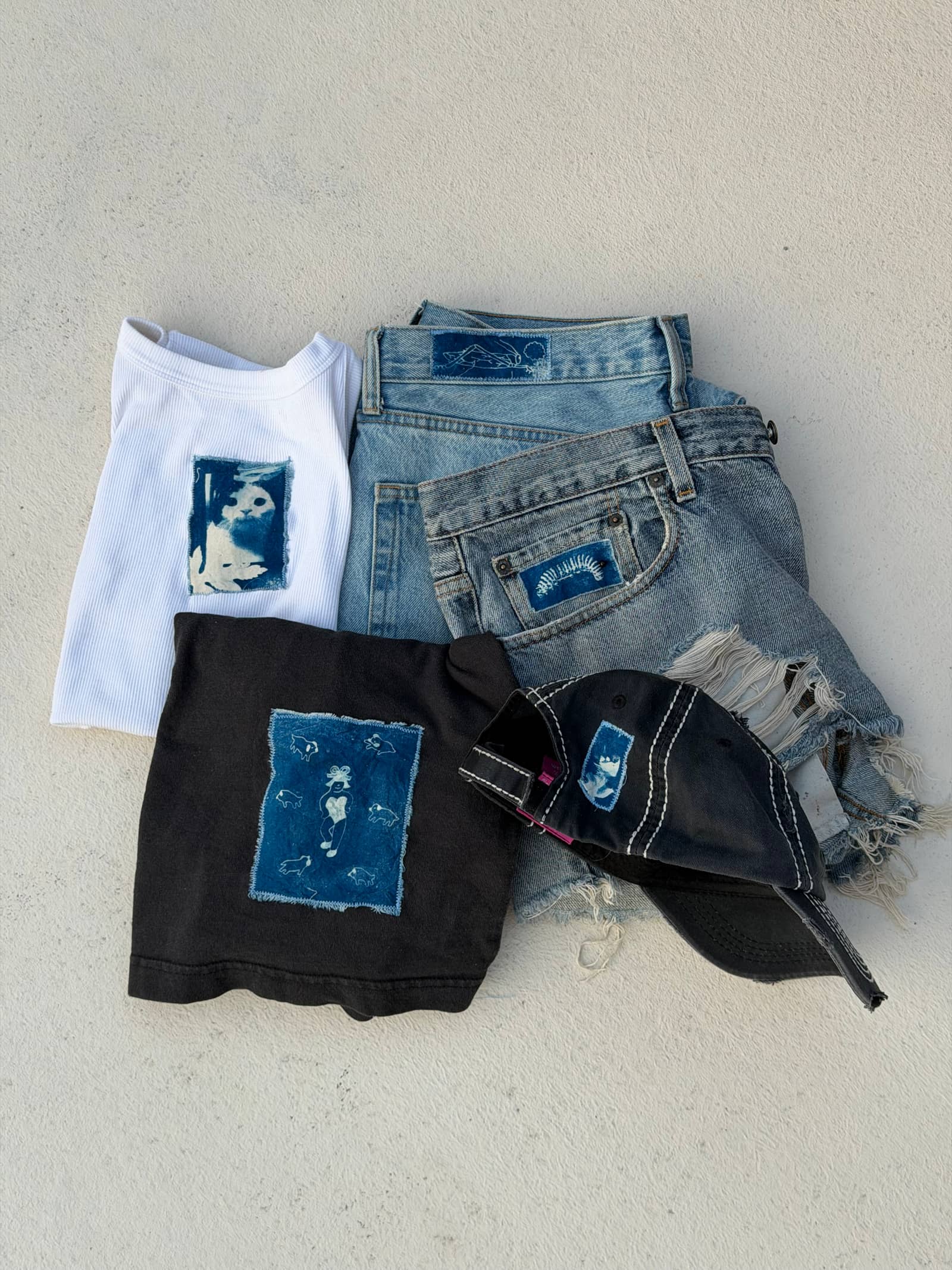 Cyanotype Print and Patch Extravaganza!