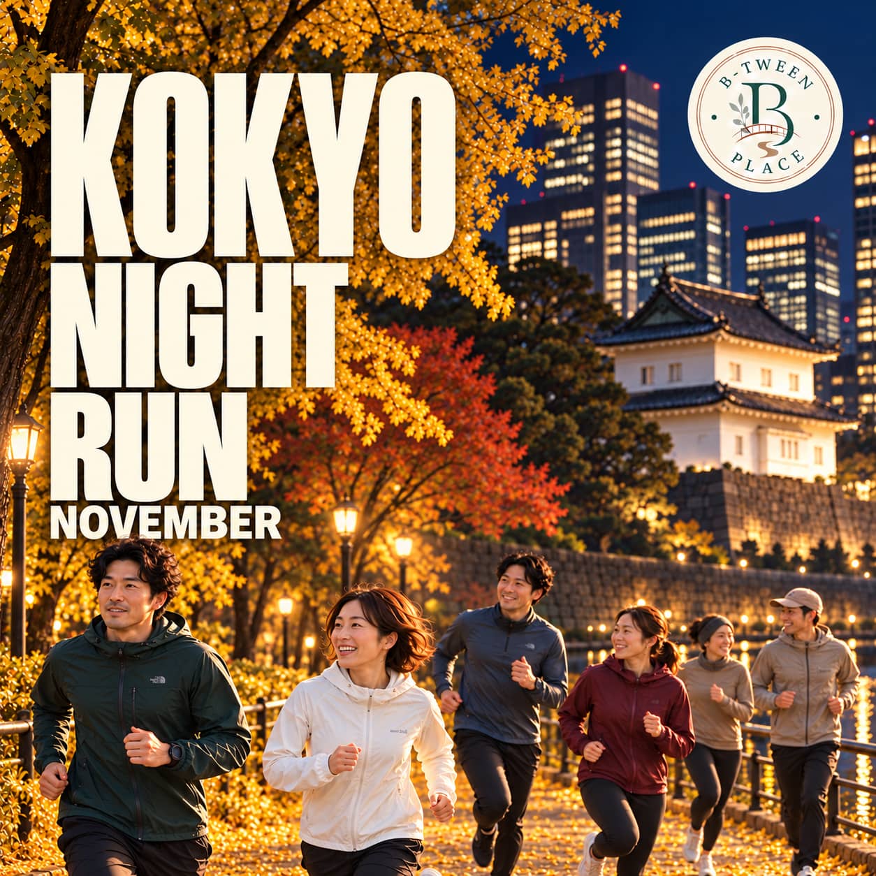 BT 皇居 Night Run