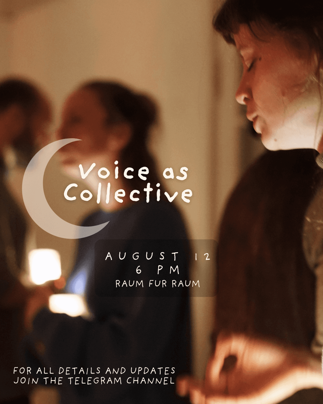 🌙 Voice As Collective - Summer pop-up