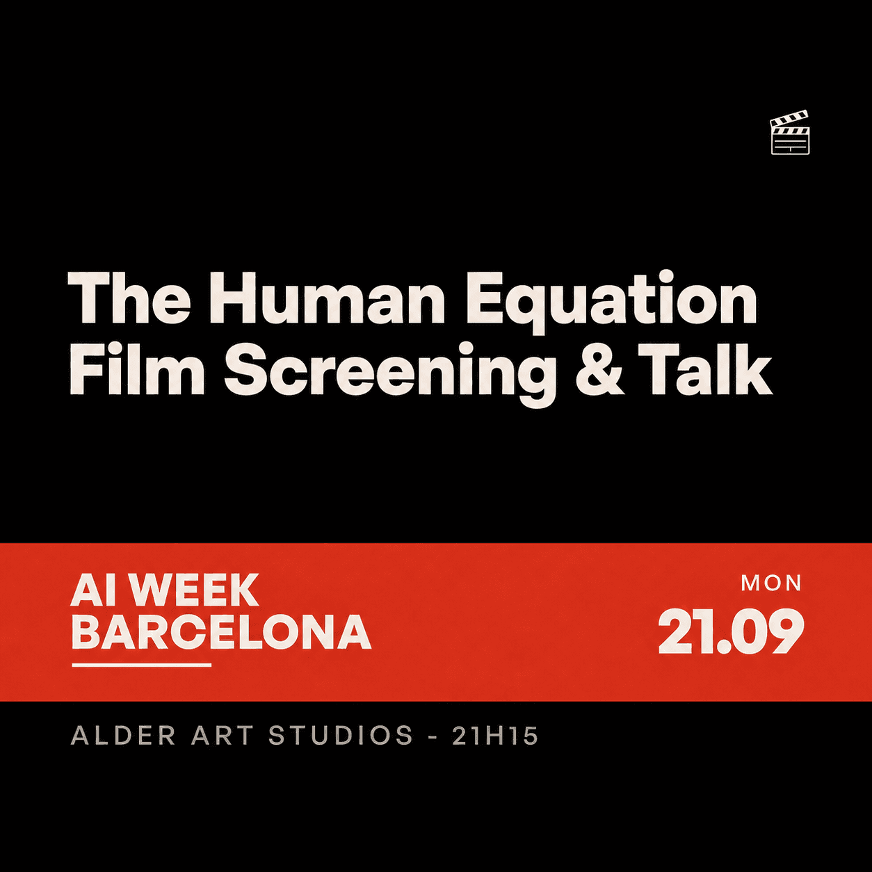 The Human Equation — Film Screening & Talk