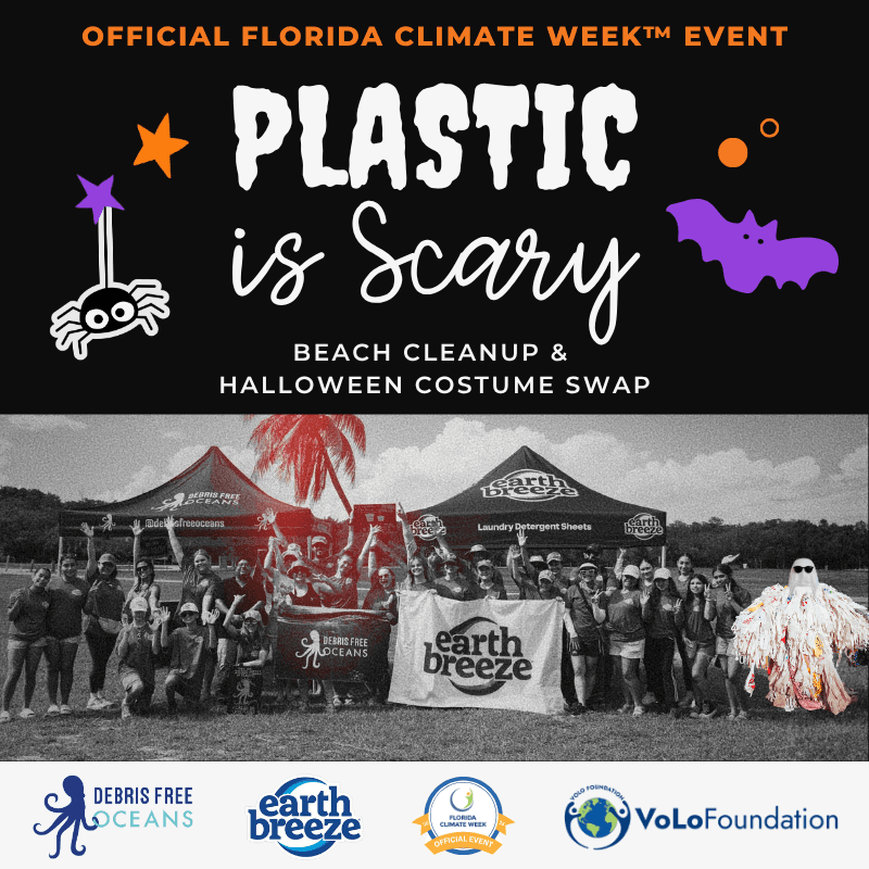 Plastic is Scary: Beach Cleanup & Halloween Costume Swap