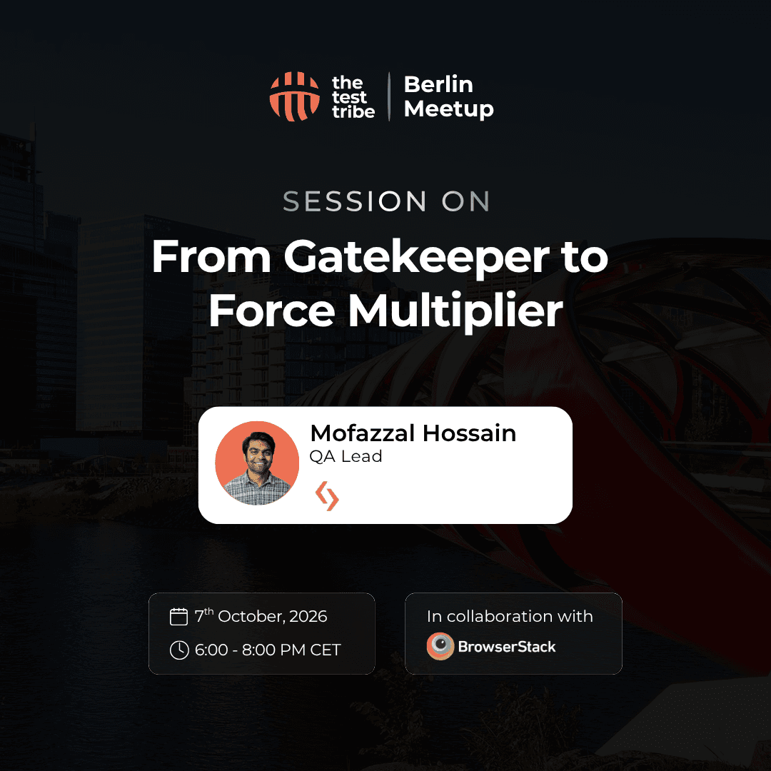 Scaling QA with Agentic AI: From Gatekeeper to Force Multiplier| 13th Berlin Meetup