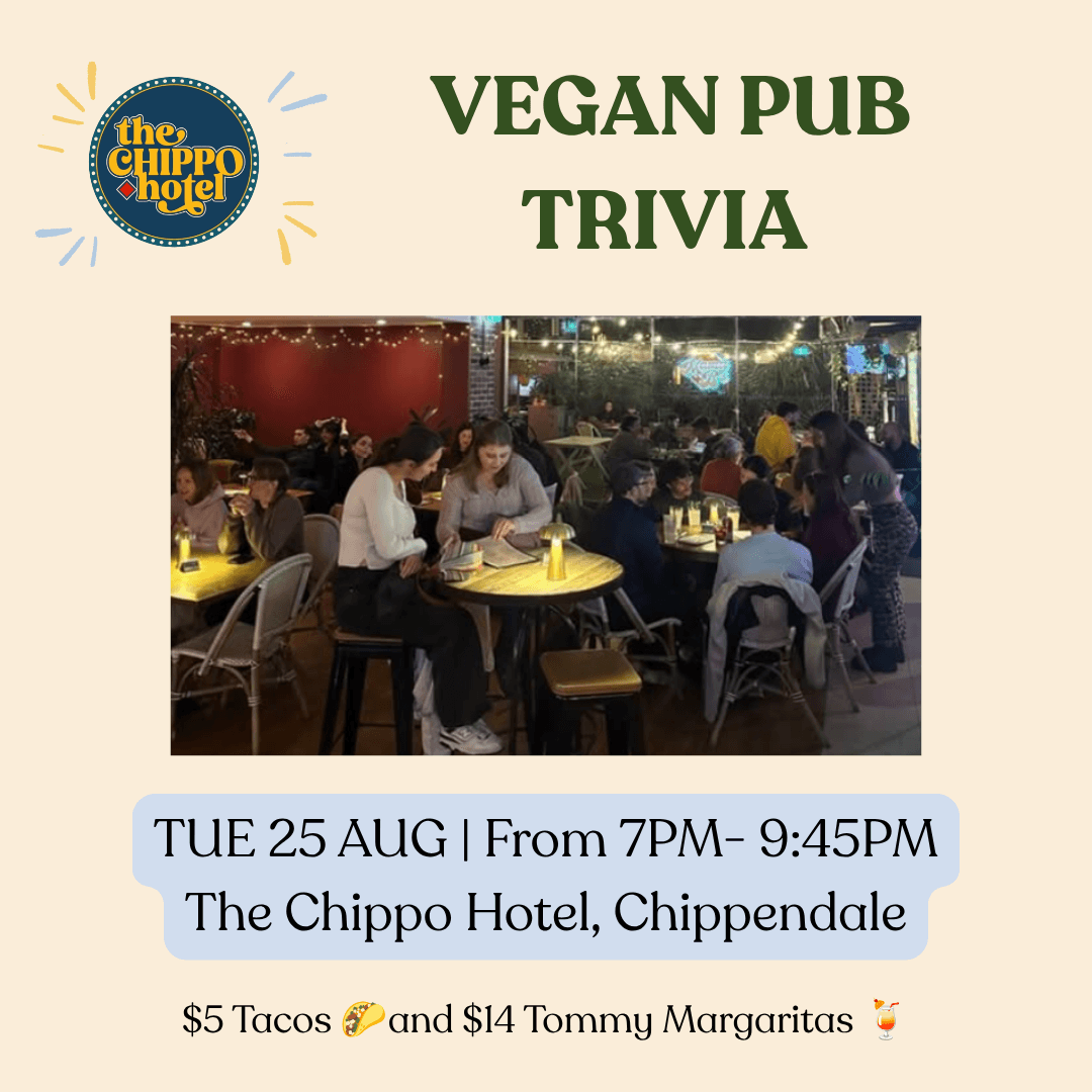 Vegan Pub Trivia Night at The Chippo Hotel