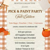 Fall Pick & Paint Party 🍁🎨