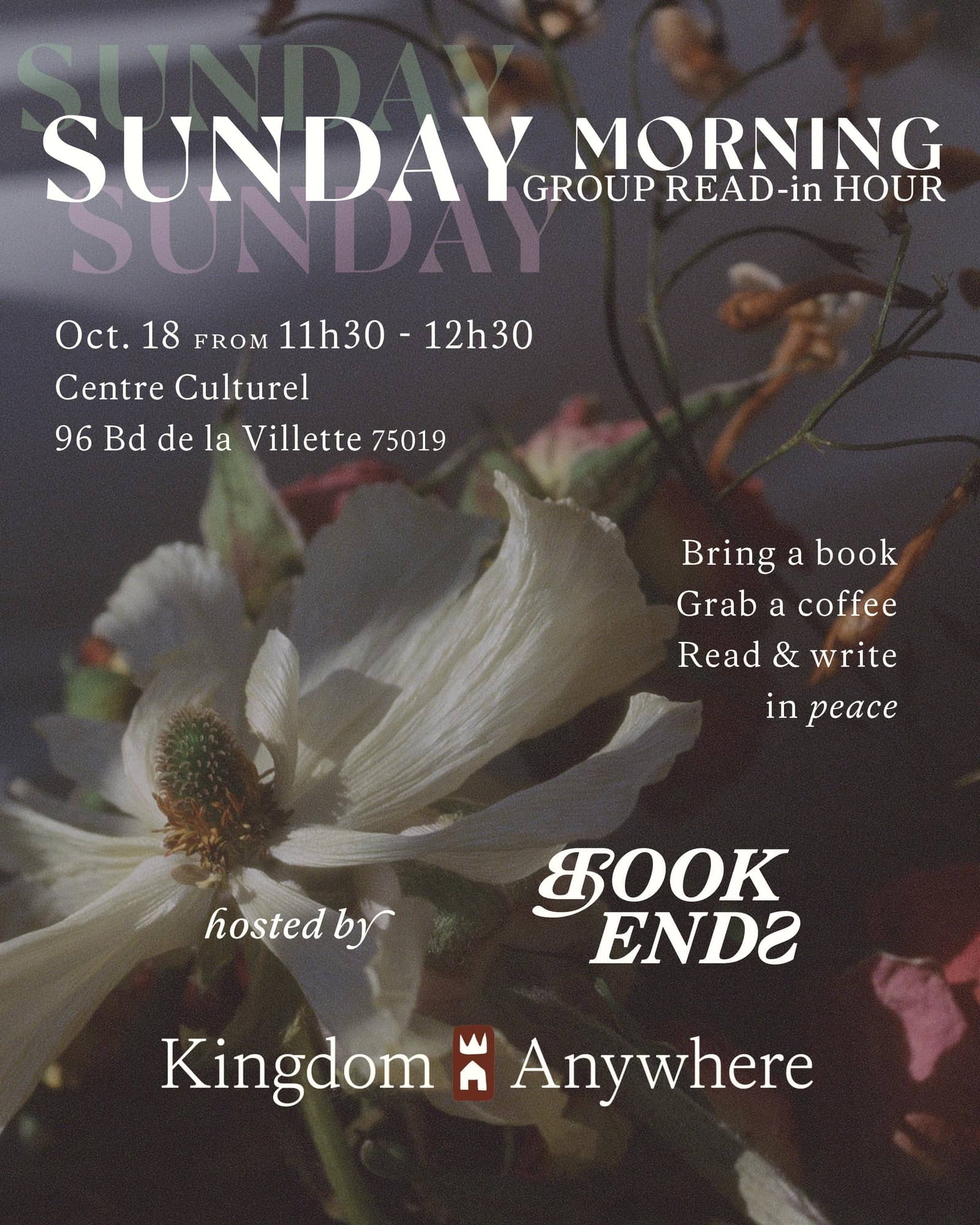 Sunday Morning Group Read-in