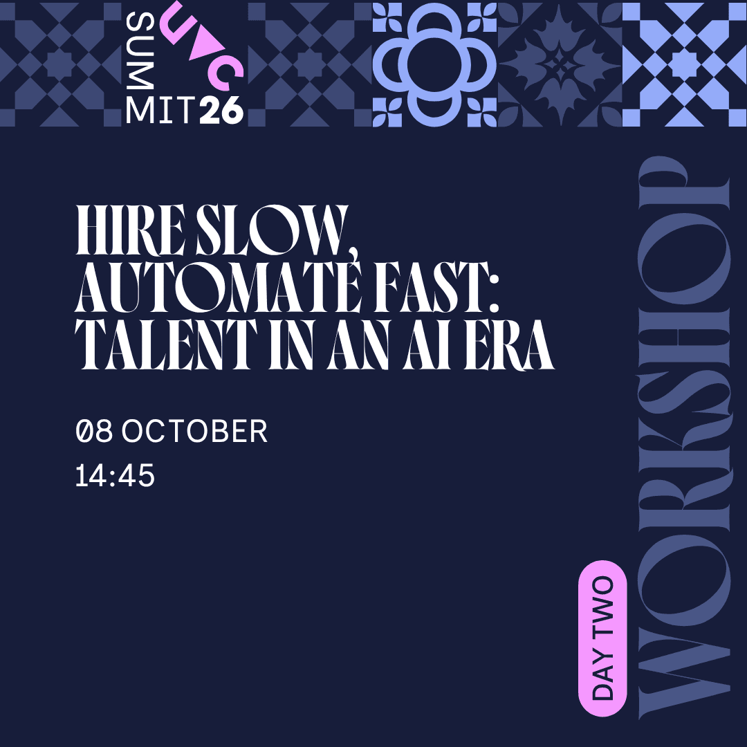 Hire slow, automate fast: talent in an AI era