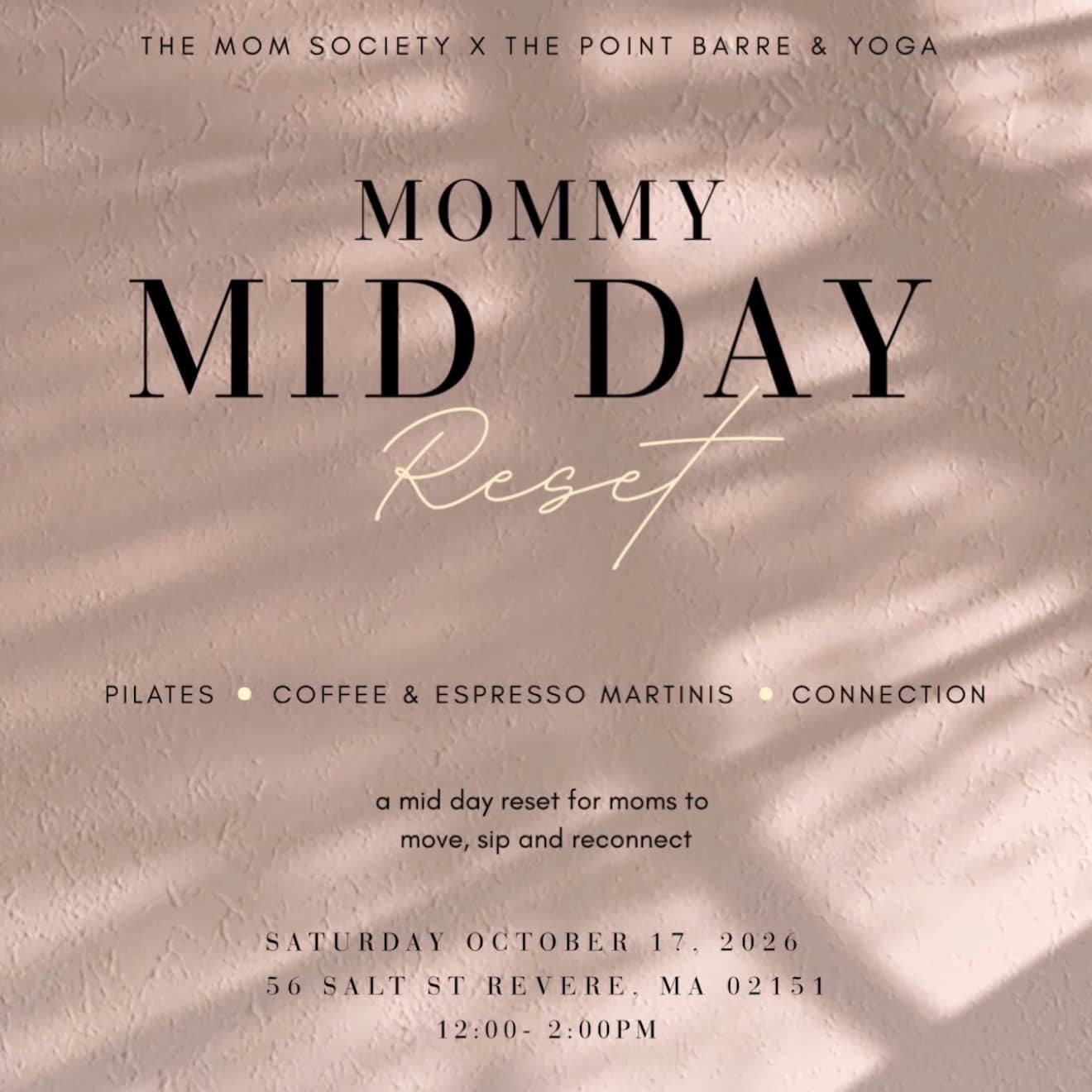 Mommy Mid Day Reset