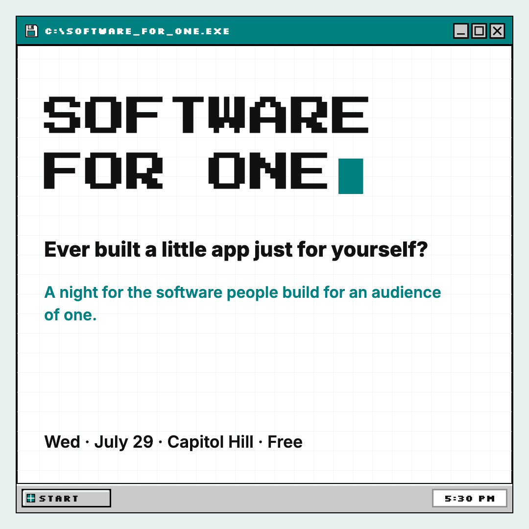 Software for One