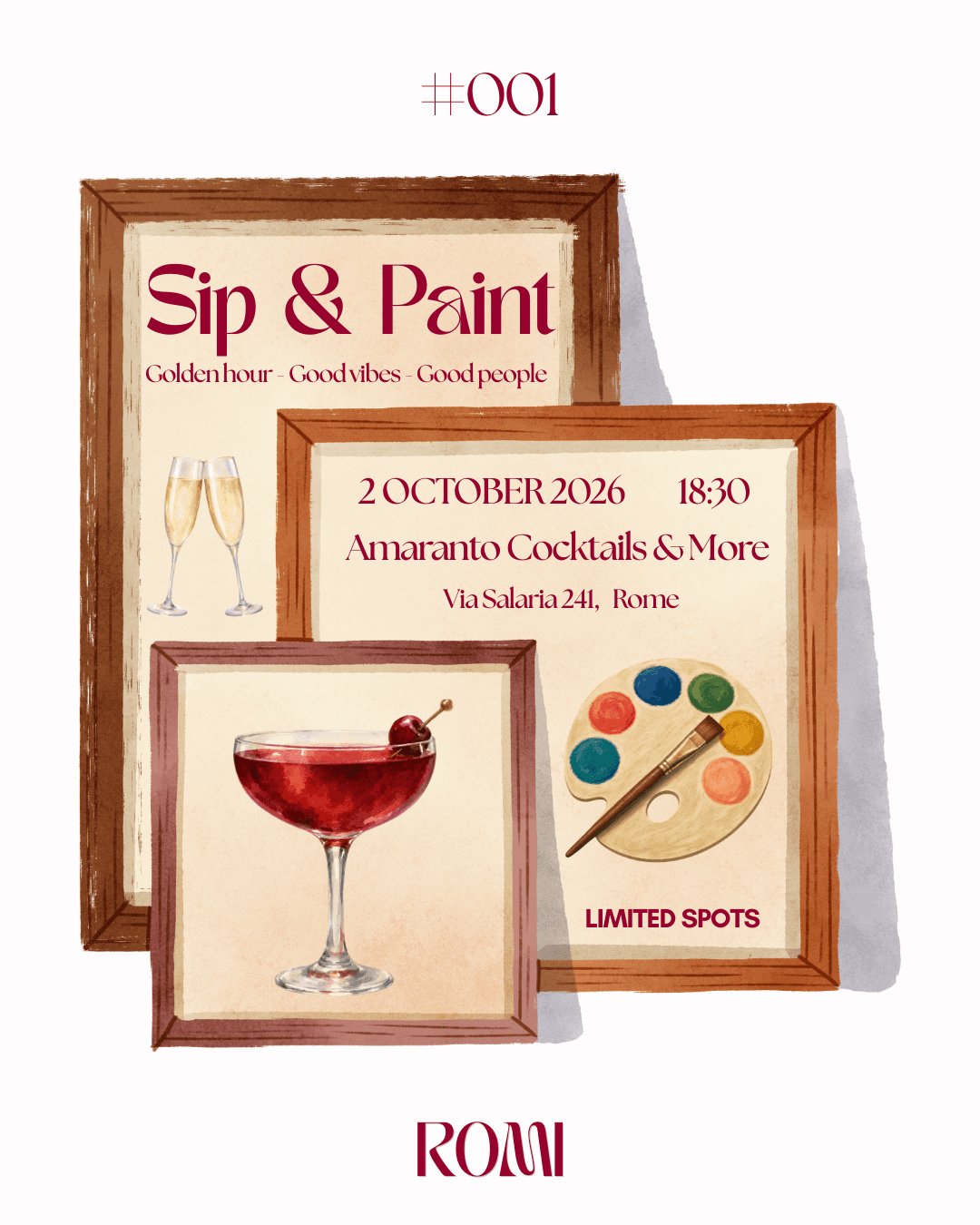 ROMI’s Sip & Paint
