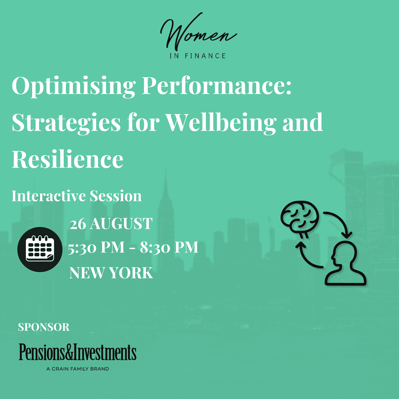 Optimising Performance: Strategies for Wellbeing and Resilience