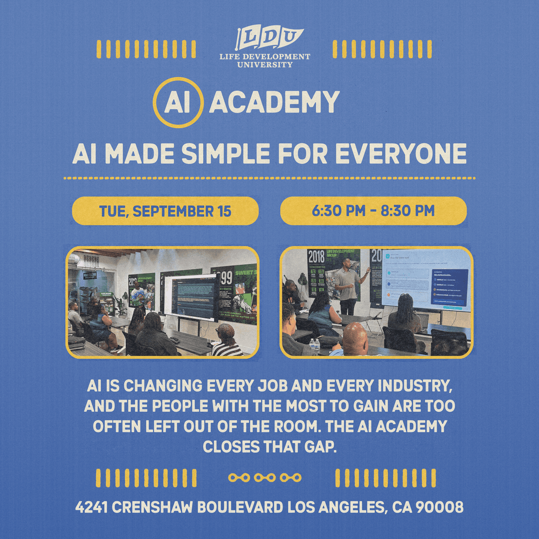 LDU AI Academy Kickoff