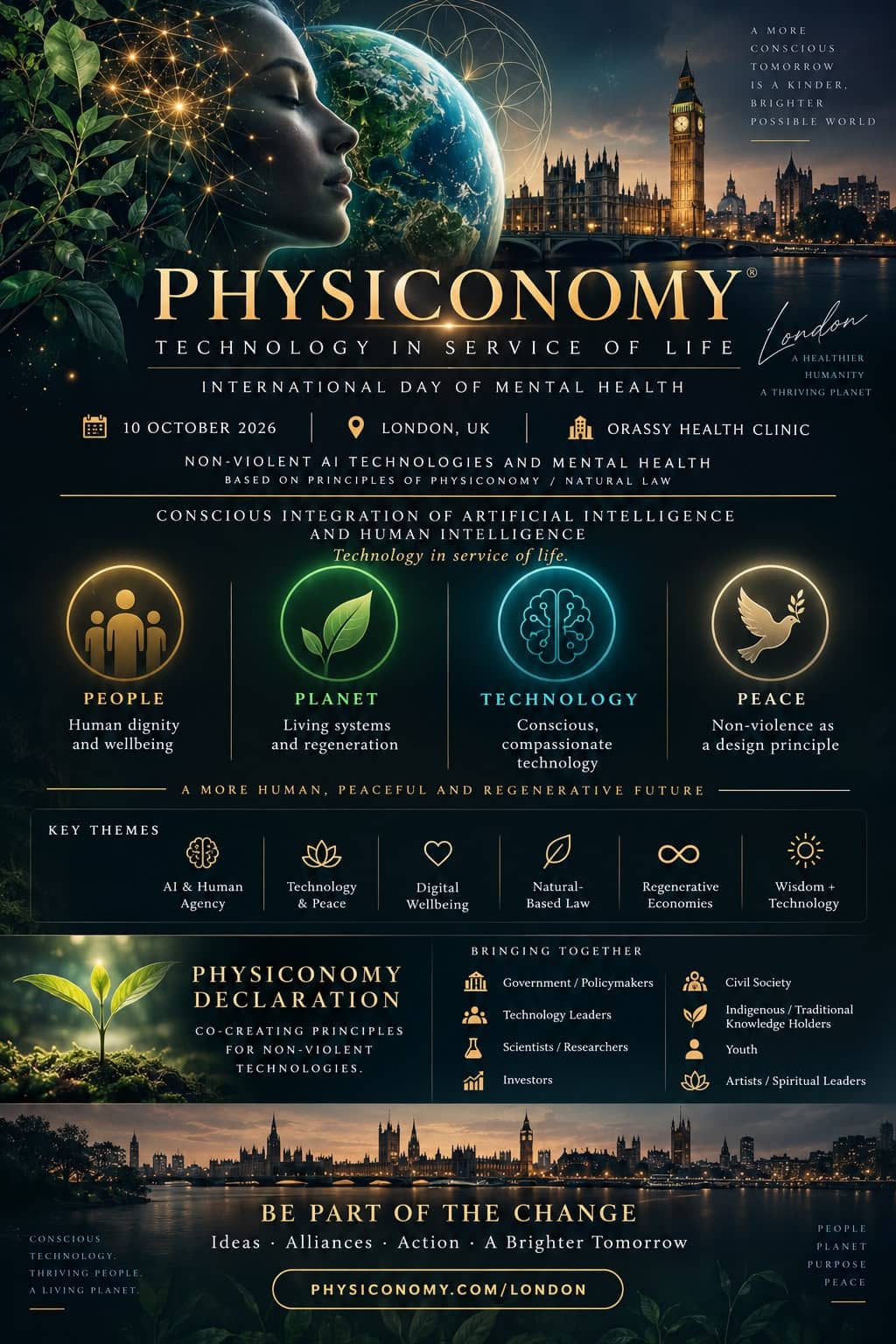 PHYSICONOMY — Non-Violent AI Technology, Mental Health & The Science of Time