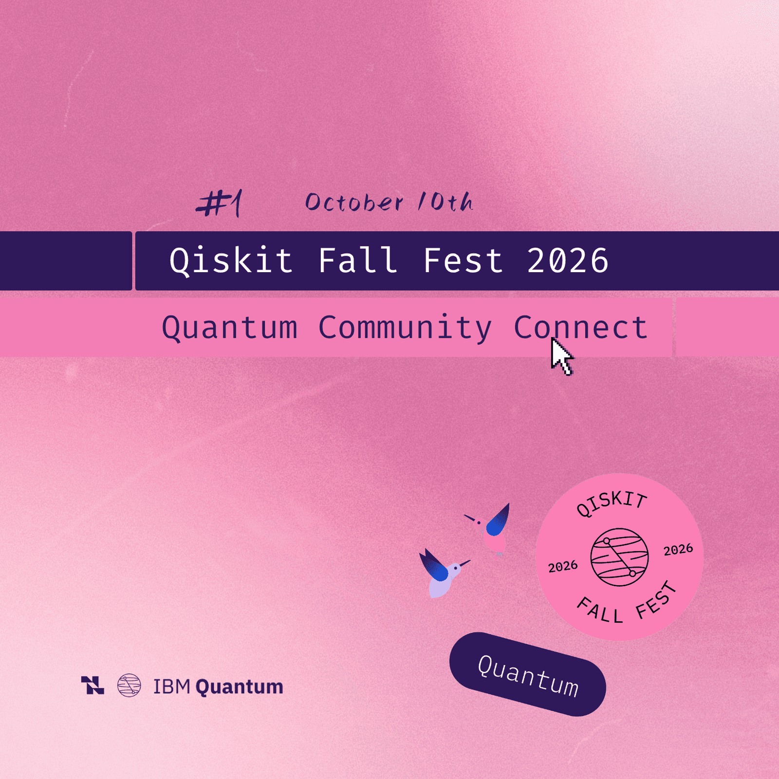 Qiskit Fall Fest 2026: Quantum Community Connect