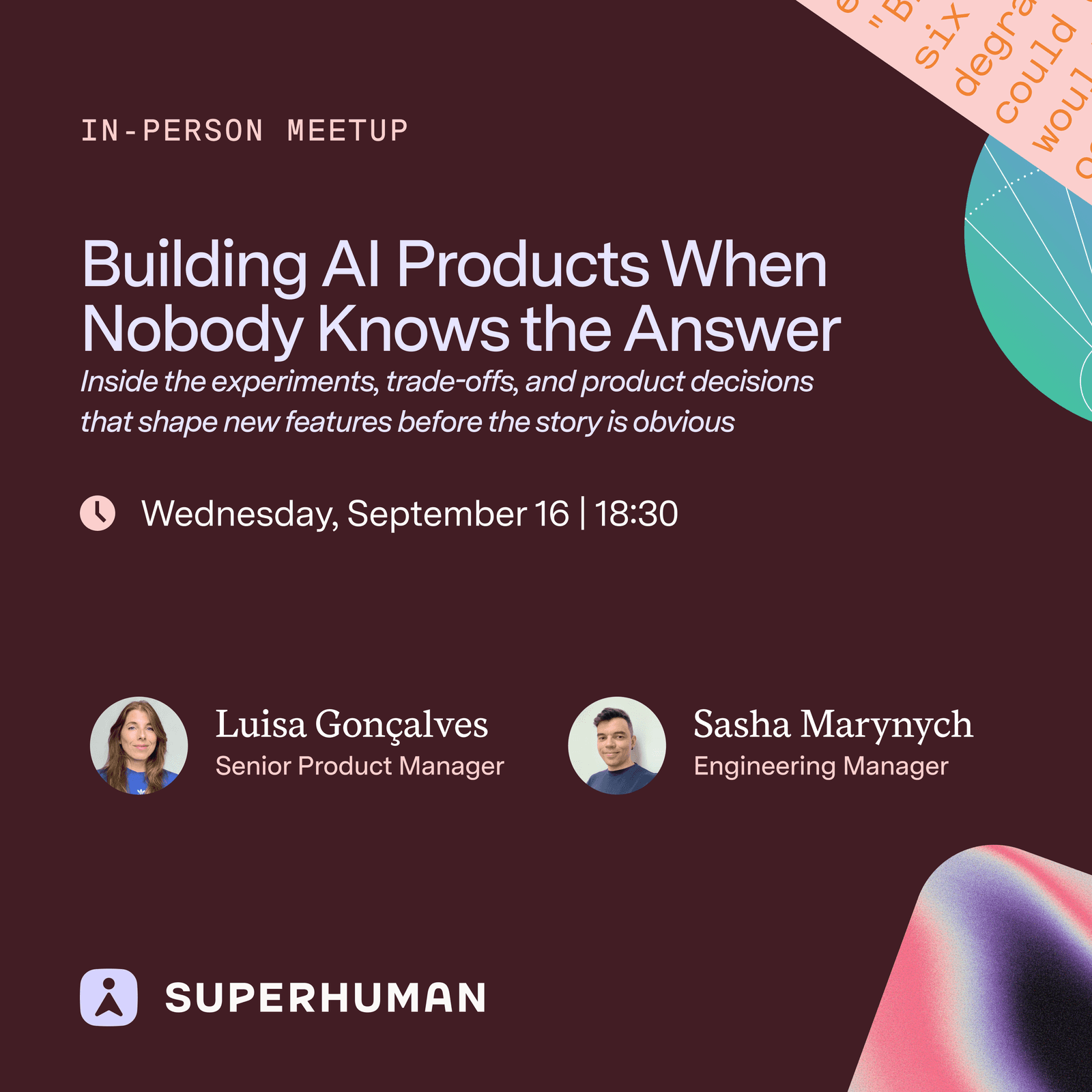 Building AI Products When Nobody Knows the Answer