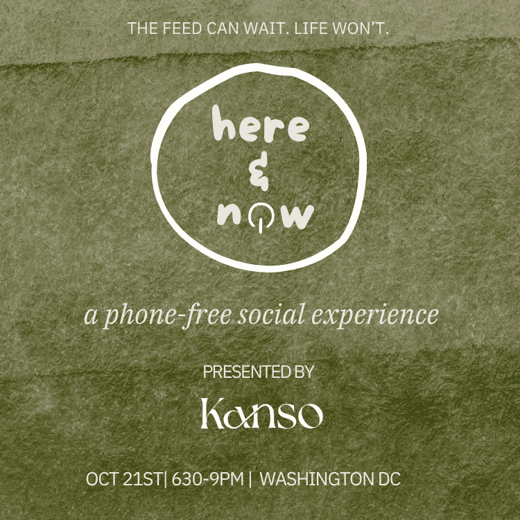 Here & Now: A Phone-Free Experience (Washington D.C.)