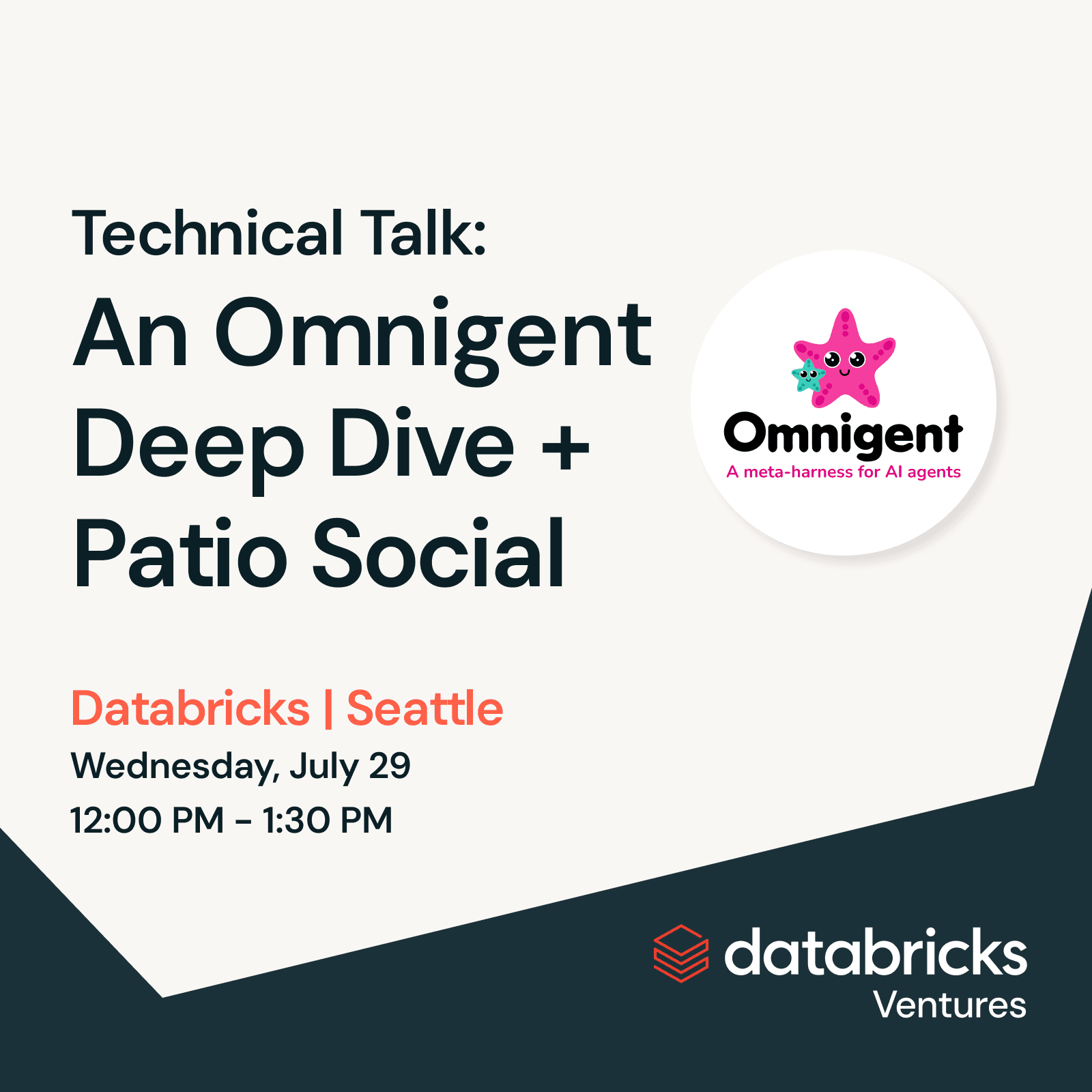 Technical Talk: An Omnigent Deep Dive + Patio Social | Databricks