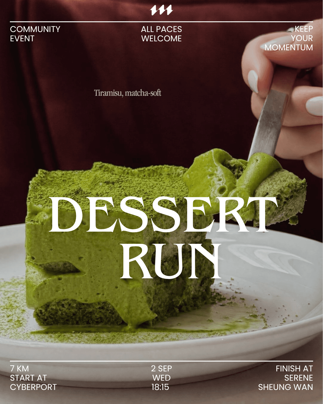 🍰 Dessert Run — By MomentumHK 🏃‍♀️