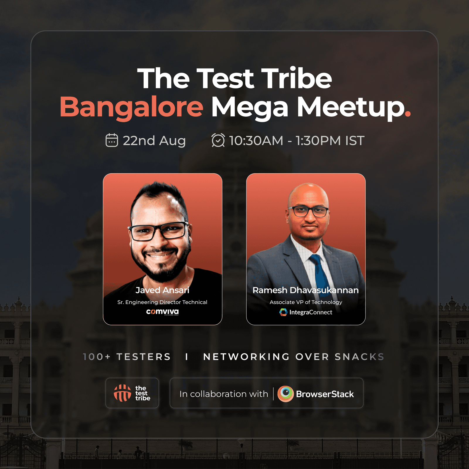 The Test Tribe Mega Meetup - Bangalore