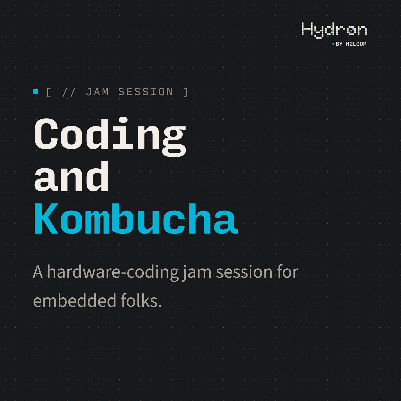 Coding and Kombucha