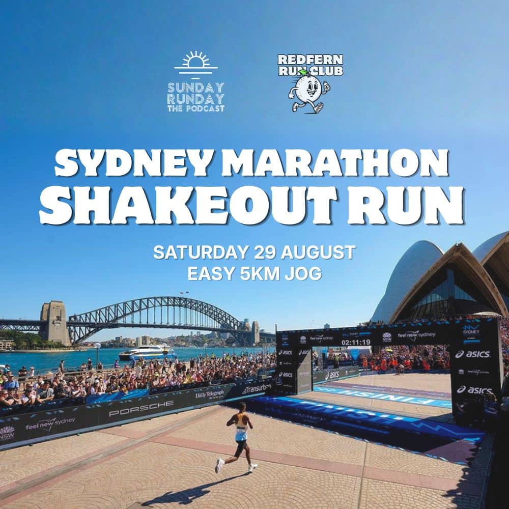SYDNEY MARATHON SHAKE OUT RUN