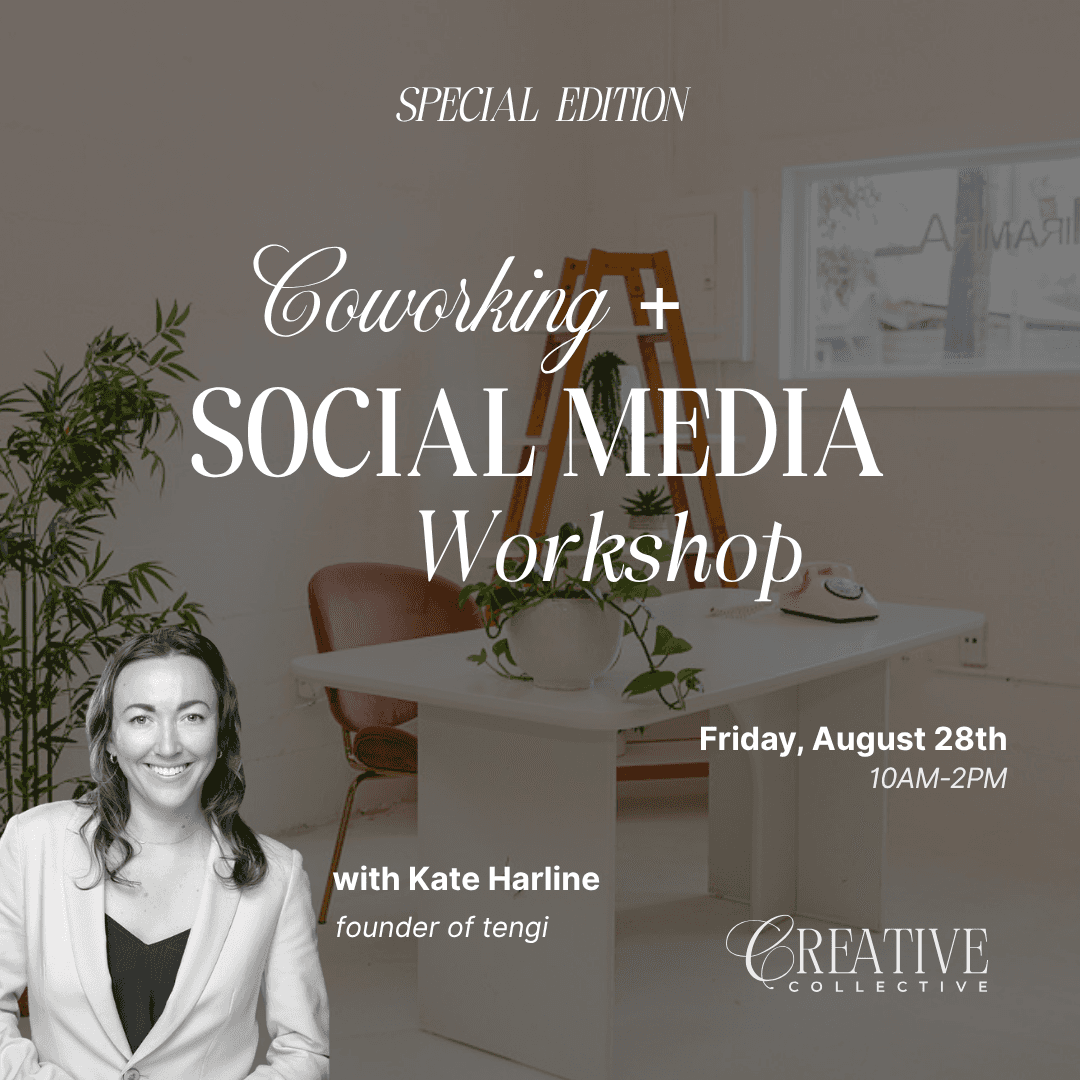 Community Coworking + Social Media Glow-Up