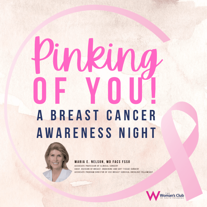 Pinking of You! A Breast Cancer Awareness Night