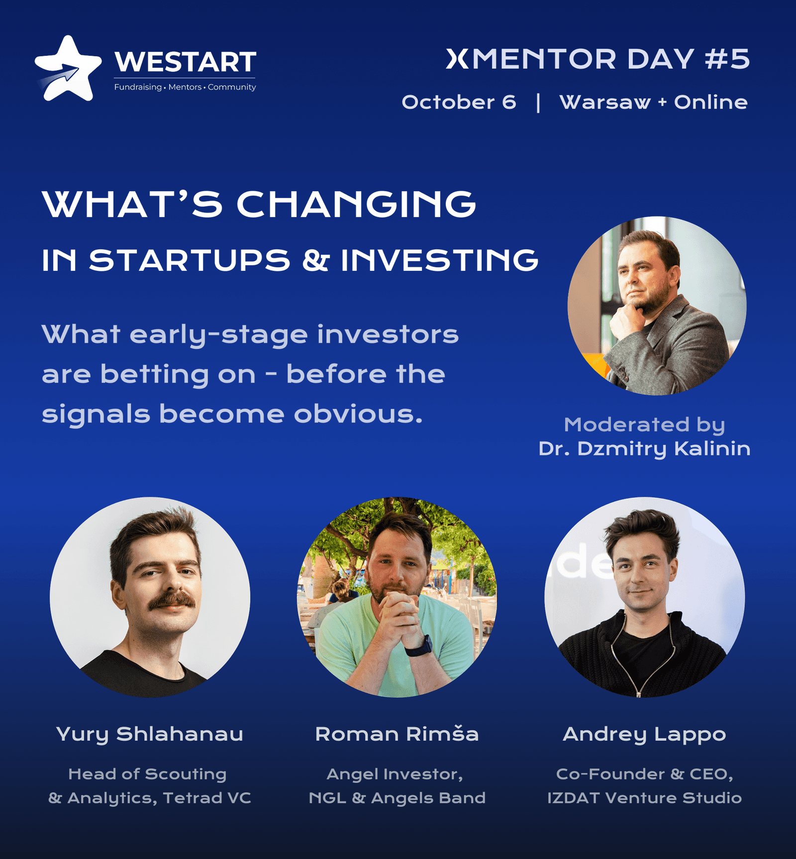 🌀 WHAT’S CHANGING IN STARTUPS & INVESTING | XMENTOR DAY #5